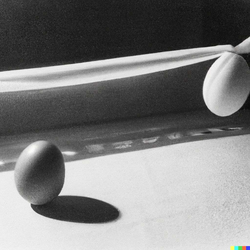 the discovery of gravity, photograph taken on Ilford Delta 400 film